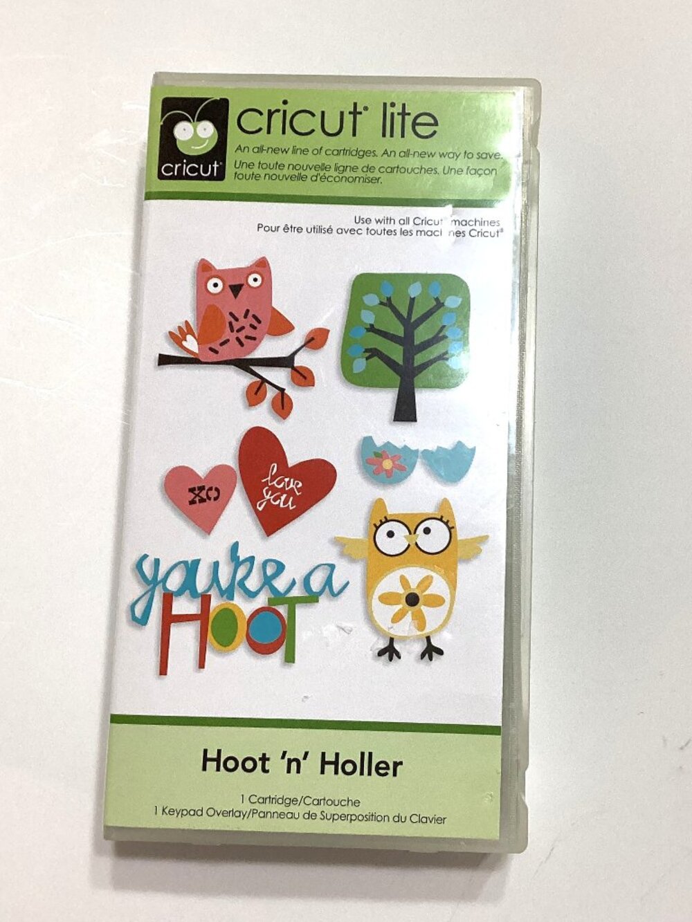 Cricut Shapes Hoot 'n' Holler Owls Trees Crafts Crafting Greeting Card Making